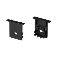 Arlight Заглушка SL-COMFORT-1722-F BLACK c отверстием (Пластик)