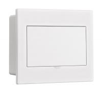 Dekraft Корпус пласт. встраиваемый бел. дв. 1 ряд 9 мод. IP41 ЩРВ-П