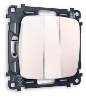 Комплект механизма 3-клавишного выключателя OMEGA MO205010 Жемчуг QUANT