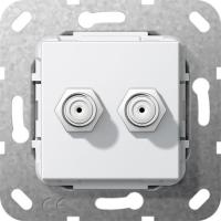 Gira Гнездо SAT F 2 местн.