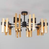 Потолочная люстра в стиле лофт 70116/8 черный Eurosvet Spada Потолочная люстра в стиле лофт 70116/8 черный Eurosvet Spada