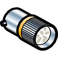 Schneider Electric XB4 Светодиодный элемент 24В желтая