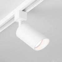Трековый светильник для однофазного шинопровода Splay GU10 белый MRL 1006 Elektrostandard Splay a047373