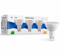 Лампа светодиодная Voltega Simple GU10 7Вт 3000K 7249