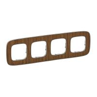 Legrand Valena ALLURE Орех Рамка 4-ая