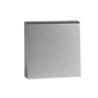 SE Merten SM Алюминий Центральная плата с крышкой для мех.розетки Schuko (MTN2340-0460)