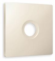 Лицевая панель ALFA (Бежевый матовый) для TV розетки QUANT AP3330