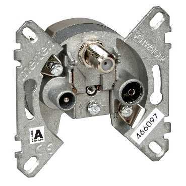 SE Merten Механизм розетки TV-FM-SAT оконечной