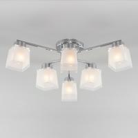 Потолочная люстра с плафонами 30162/6 хром Eurosvet Delfi