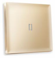 Лицевая панель ALFA (Шампань) для 1-клавишных выключателей с подсветкой QUANT AP6020