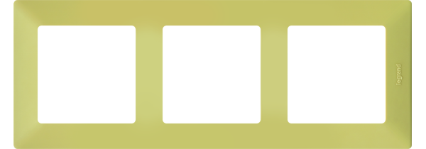 Legrand Valena LIFE Лайм Рамка 3-ая