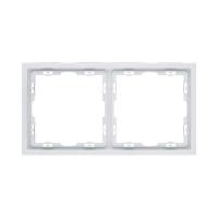 Рамка 2-постовая, белый глянцевый Kollinger Eclipse EC2WG
