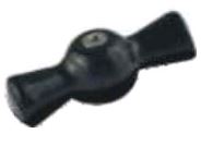 BIRONI Пластик Черный Ручка выключателя