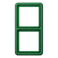 JUNG CD 500 Зеленая Рамка 2-ая