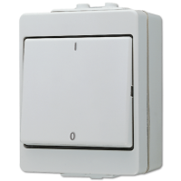 JUNG Выключатель трехполюсный, для накладного монтажа IP44