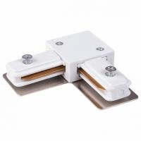 Коннектор угловой для однофазного шинопровода белый TRC-1-1-L-WH Elektrostandard Track Rail WH Surface a039596