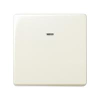 Simon 27  Слоновая костьПереключатель (проходной) с индикатором 10AX 250В~