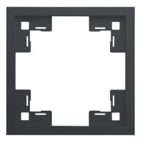 Одноместная рамка, черный сатин (35810 MB)