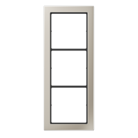 JUNG FD Design Edelstahl Рамка 3-ая