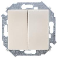 Simon 15 Шампань Переключатель 2-клавишный, 16А, 250В, винт.зажим Simon 15 Шампань Переключатель 2-клавишный, 16А, 250В, винт.зажим