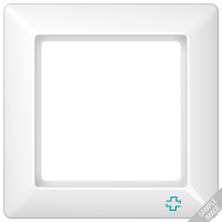 JUNG Рамка 3-кратная, слоновая кость