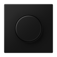 JUNG LS 990 Черный матовый Накладка на роторные диммеры без лапок