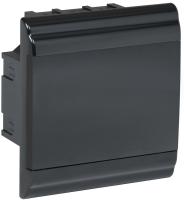 IEK PRIME Корпус пластиковый встраиваемый ЩРВ-П-6 черный IP41