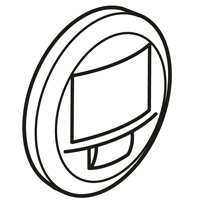 Legrand Celiane2 Белый Накладка датчика движения (механизм 67026)