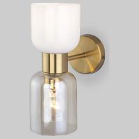 Настенный светильник с плафонами 60118/2 латунь Eurosvet Tandem