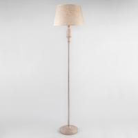 Торшер с абажуром 01081/1 белый с золотом Eurosvet London