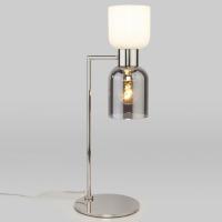 Настольная лампа с плафонами 01084/2 никель Eurosvet Tandem