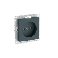 Systeme Electric AtlasDesign Изумруд Розетка без заземления без шторок, 16А, мех., быстрозажим. клем.