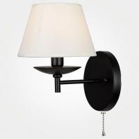 Бра с абажуром 60060/1 черный Eurosvet Hotel Бра с абажуром 60060/1 черный Eurosvet Hotel