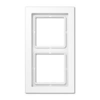 JUNG LSD Белая (дуропласт) Рамка 2-ая