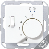 JUNG A 500 Мокка Регулятор теплого пола, 10(4)А