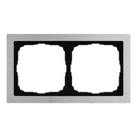 Systeme Electric ArtGallery Pure Металл Алюминий Рамка 2-ая