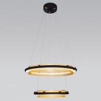 Умный подвесной светильник 90241/2 черный / золото Eurosvet Imperio