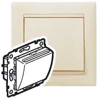 Legrand Valena Крем Выключатель карточный с таймером на 30 секунд