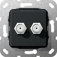 Gira Гнездо SAT F 2 местн.