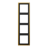 JUNG LS 990 Золото Рамка 4-ая