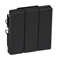 SE Merten SM Антрацит Клавиша 3-ая