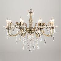 Люстра с хрусталем 3281/8 античная бронза Eurosvet Elisha Люстра с хрусталем 3281/8 античная бронза Eurosvet Elisha