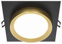 Встраиваемый светильник Downlight DL086-GX53-SQ-BG Maytoni Hoop