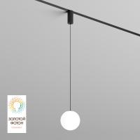 DK8052-BK Подвесной светильник SMART MOON 5W DIM 3000K-6000K, ?130мм, черный, акрил