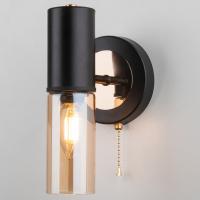 Настенный светильник в стиле лофт 70125/1 черный Eurosvet Tesoro