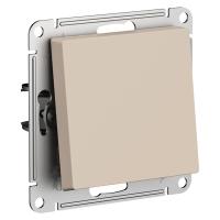 SE AtlasDesign Песочный Переключатель 1-клавишный, сх.6, 10АХ, механизм