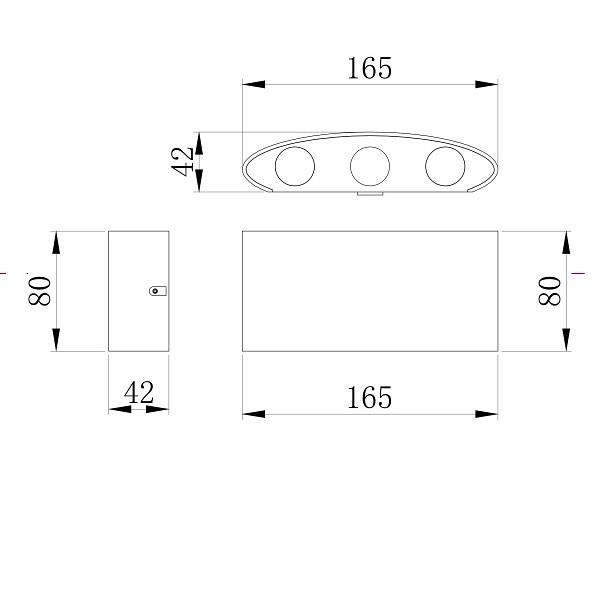 Настенный светильник (бра) O417WL-L6W3K Maytoni Strato