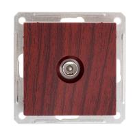 SE Wessen 59 Мореный дуб Розетка TV оконечная