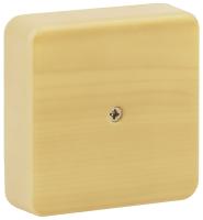 ЭРА BS-P-75-75-20 Коробка распаячная 75х75х20 (без клеммы) сосна IP40