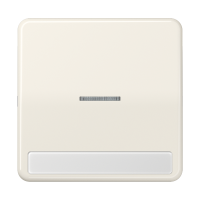 JUNG CD 500/CD plus Бежевая Клавиша 1-ая с/п с полем для надписи